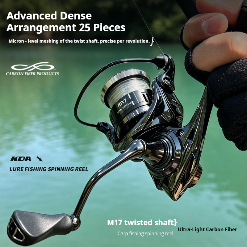 Freshwater Line - M17 Carbon Fiber Spinning Fishing Reel