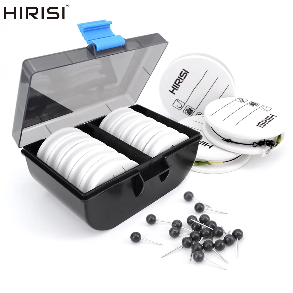 Hirisi 10pcs EVA Foam Spools C - Leader Line review and price