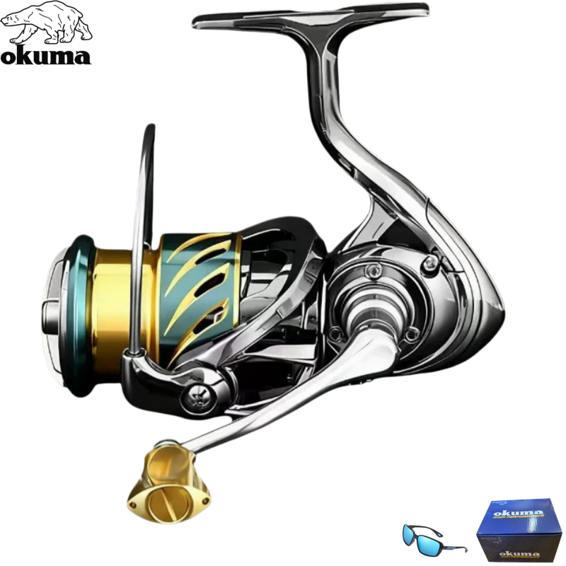 OKUMA 1000-7000 All-Metal Spin - Kastking Reel Zephyr review and price