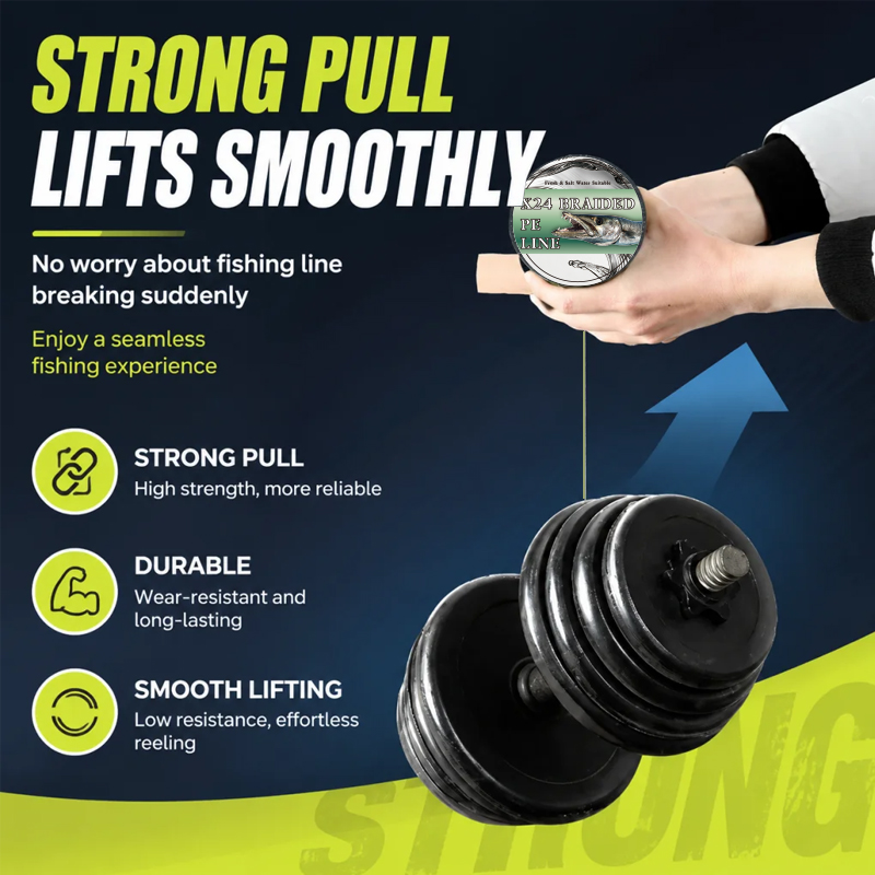 24 Strands PE Fishing Lines Br - Ice Fishing Line review and price