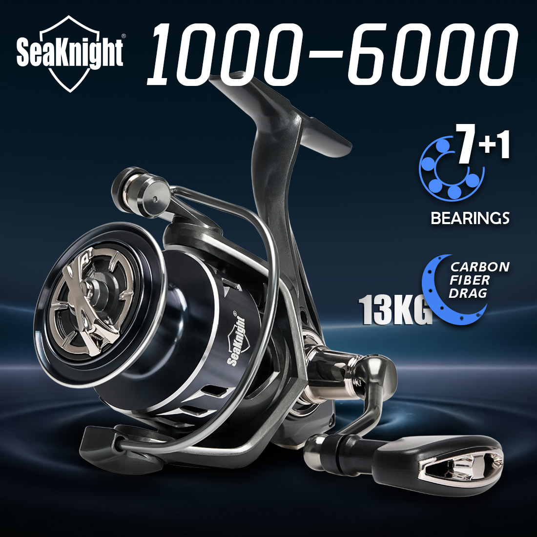 SeaKnight Brand SANGE Series 1 - Kastking Reel Zephyr review and price