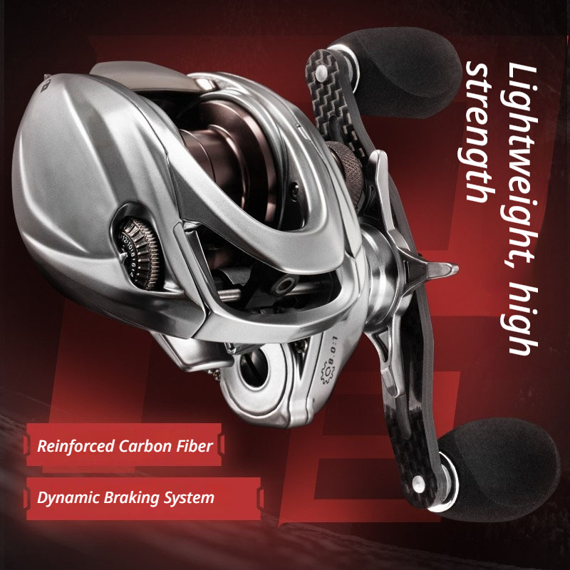 Takuma P8 Baitcast Reel Carbon - Ice Fishing Line review and price